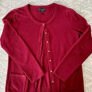 Banana Republic Burgundy Cardigan